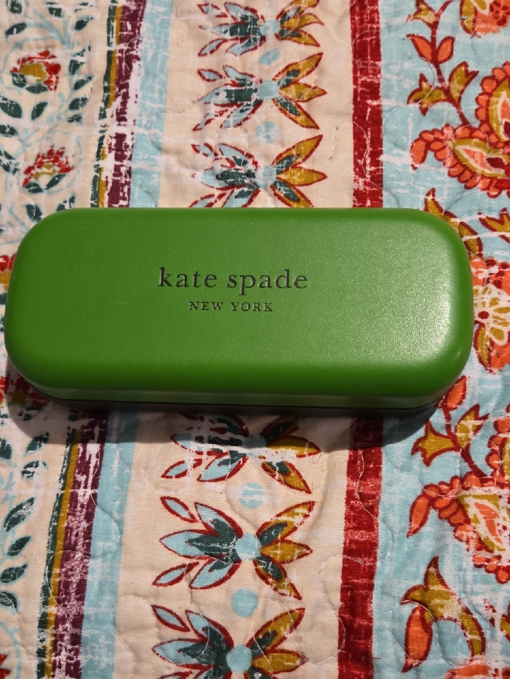 kate spade Bright Green Hard Eyewear Case